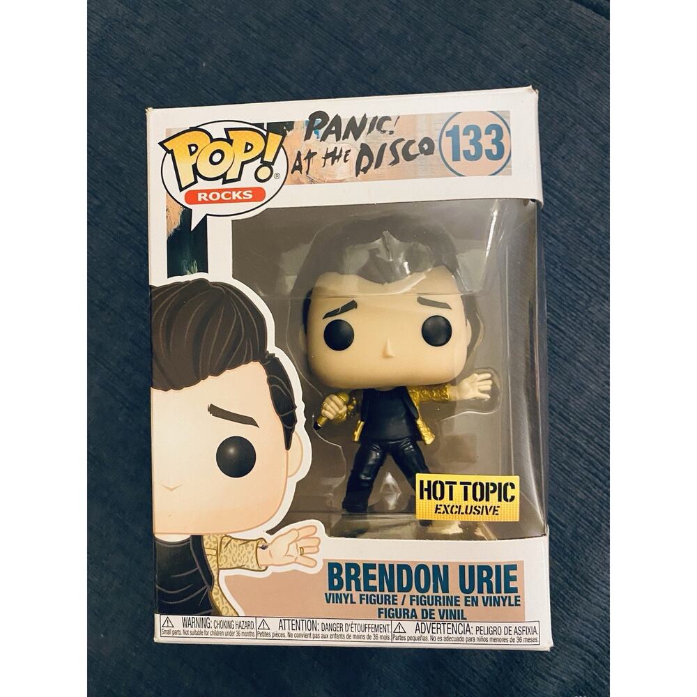 Funko Pop! Vinyl: Panic! At the Disco Brendon Urie Hot Topic (Exclusive) #133